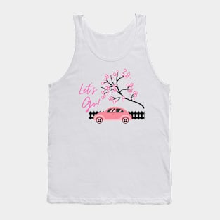 Pink travel Tank Top